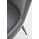 Стул HALMAR K333 темно-серый/светло-серый